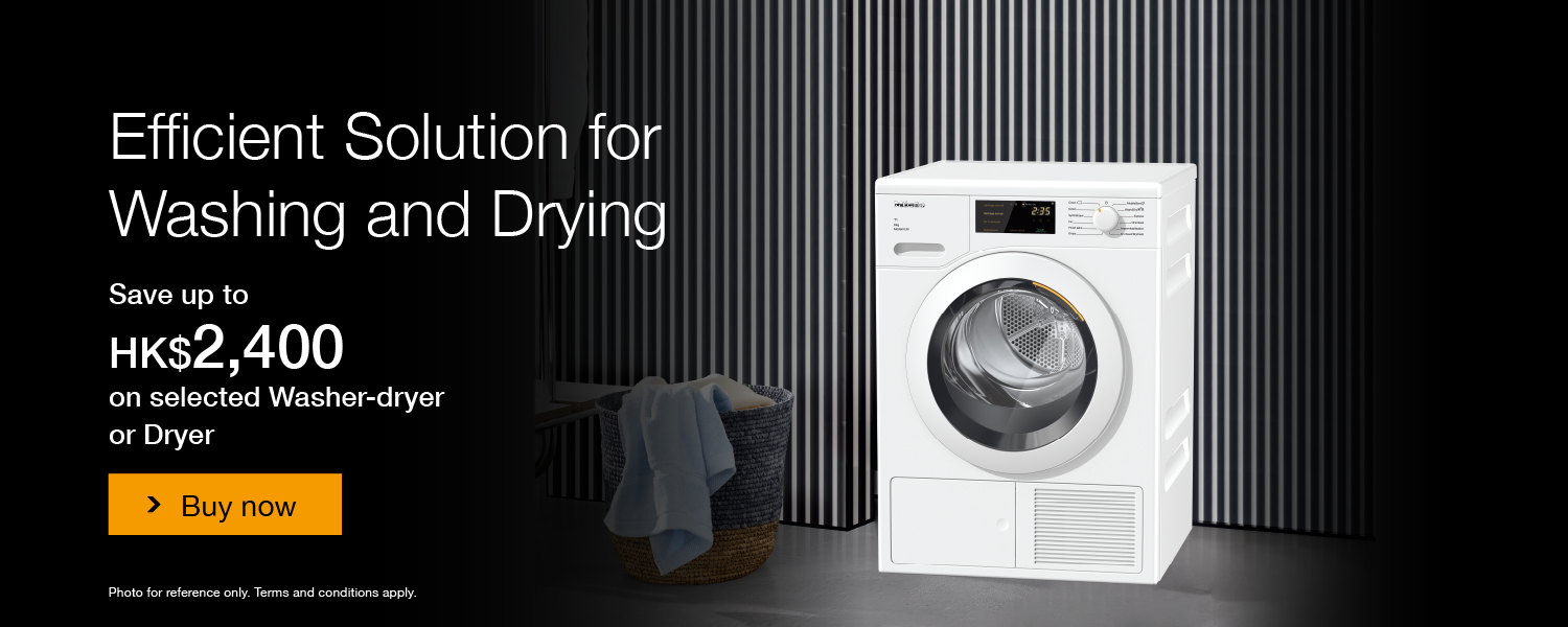 Save up to $2,400 for Miele's washer-dryer & dryer 