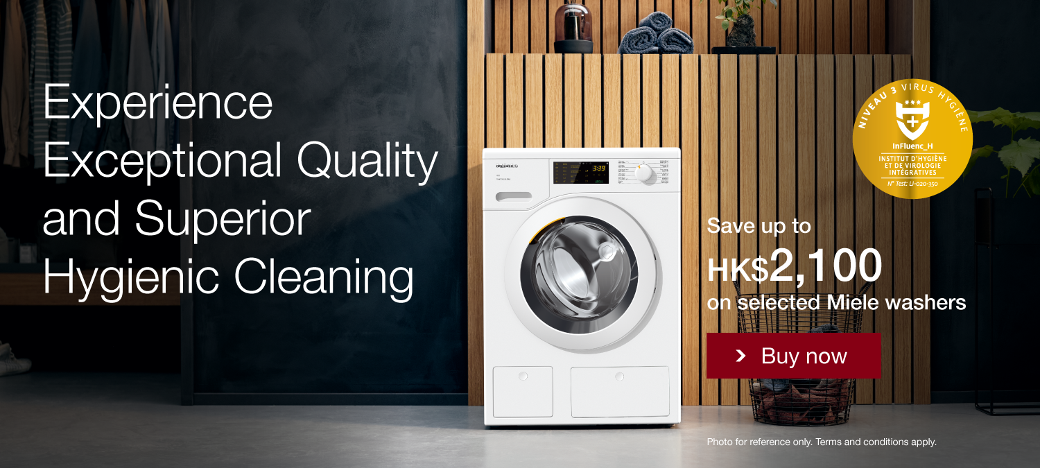Save up to $2,100 on selected Miele washers, shop now!